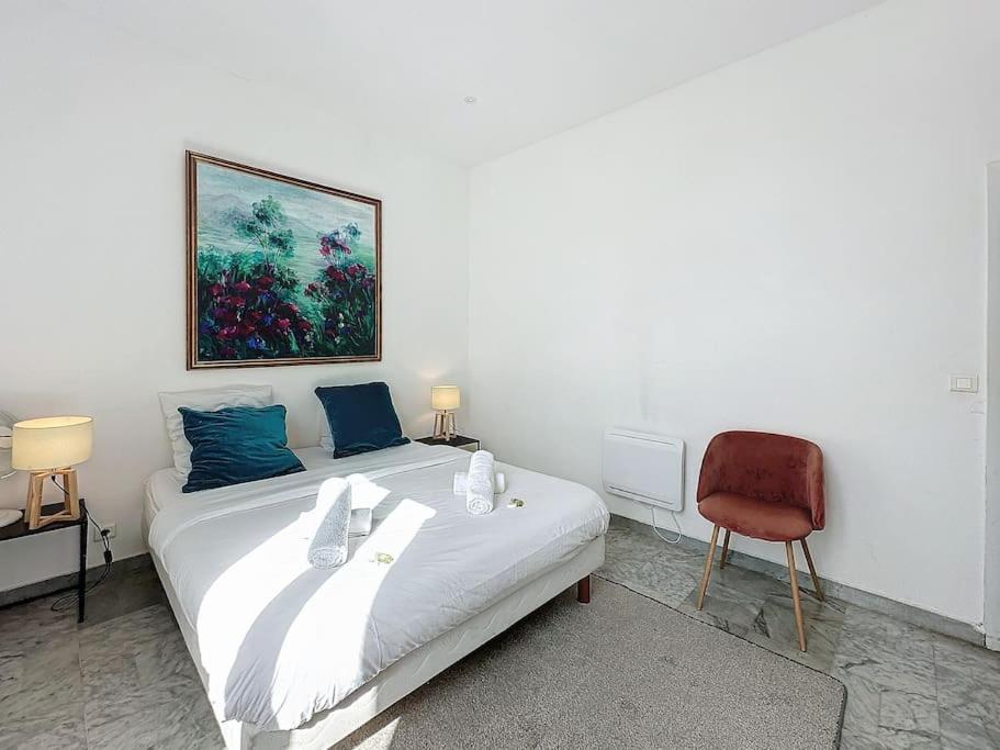 60m2 Parking Prive - 600m Palais & Plages Appartement